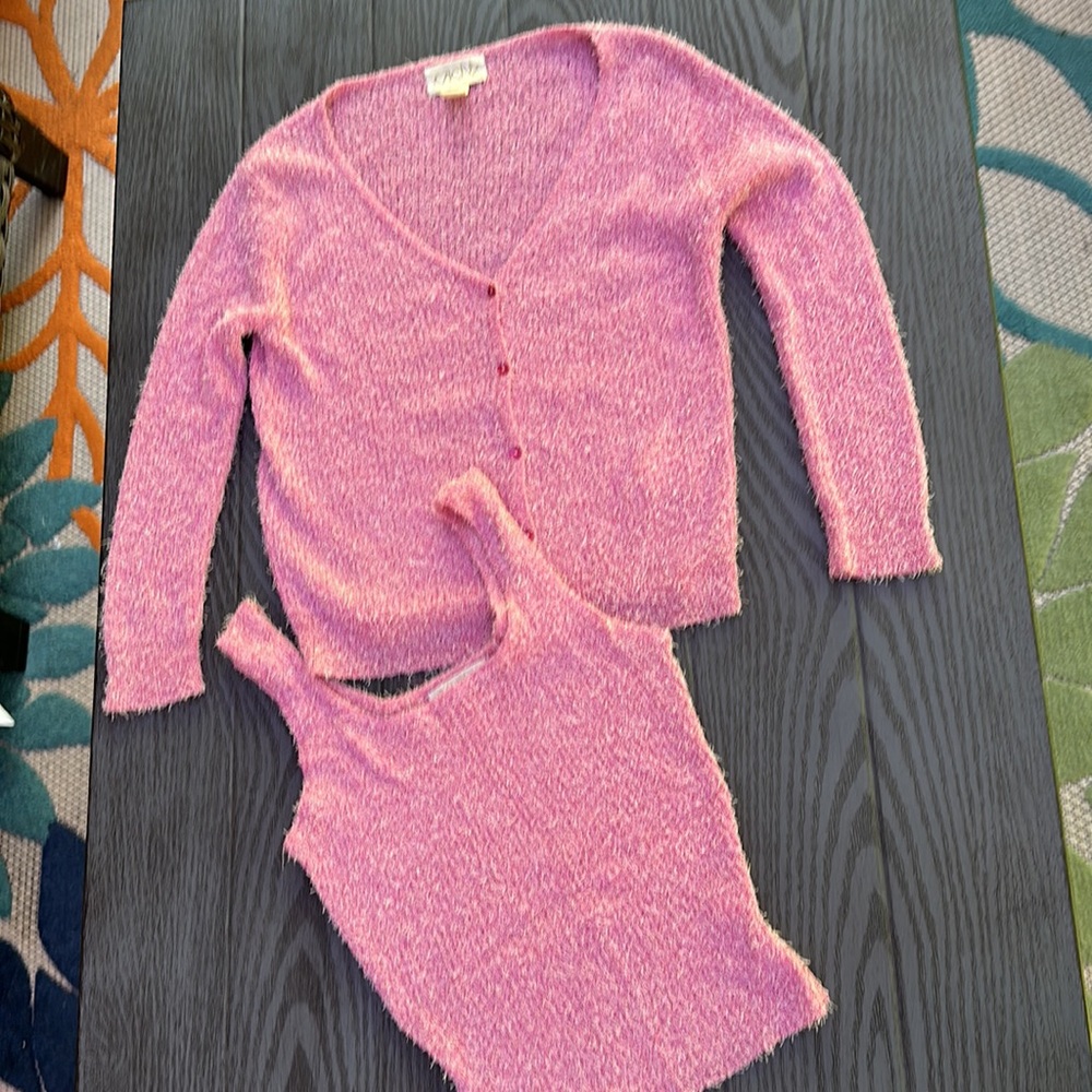 Cache Cardigan & Tank Set - Picture 1 of 10